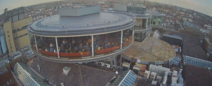 Extension of Guinness Storehouse Gravity Bar opens to first customers