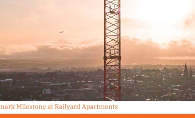 Railyard Apartments Crane Installation
