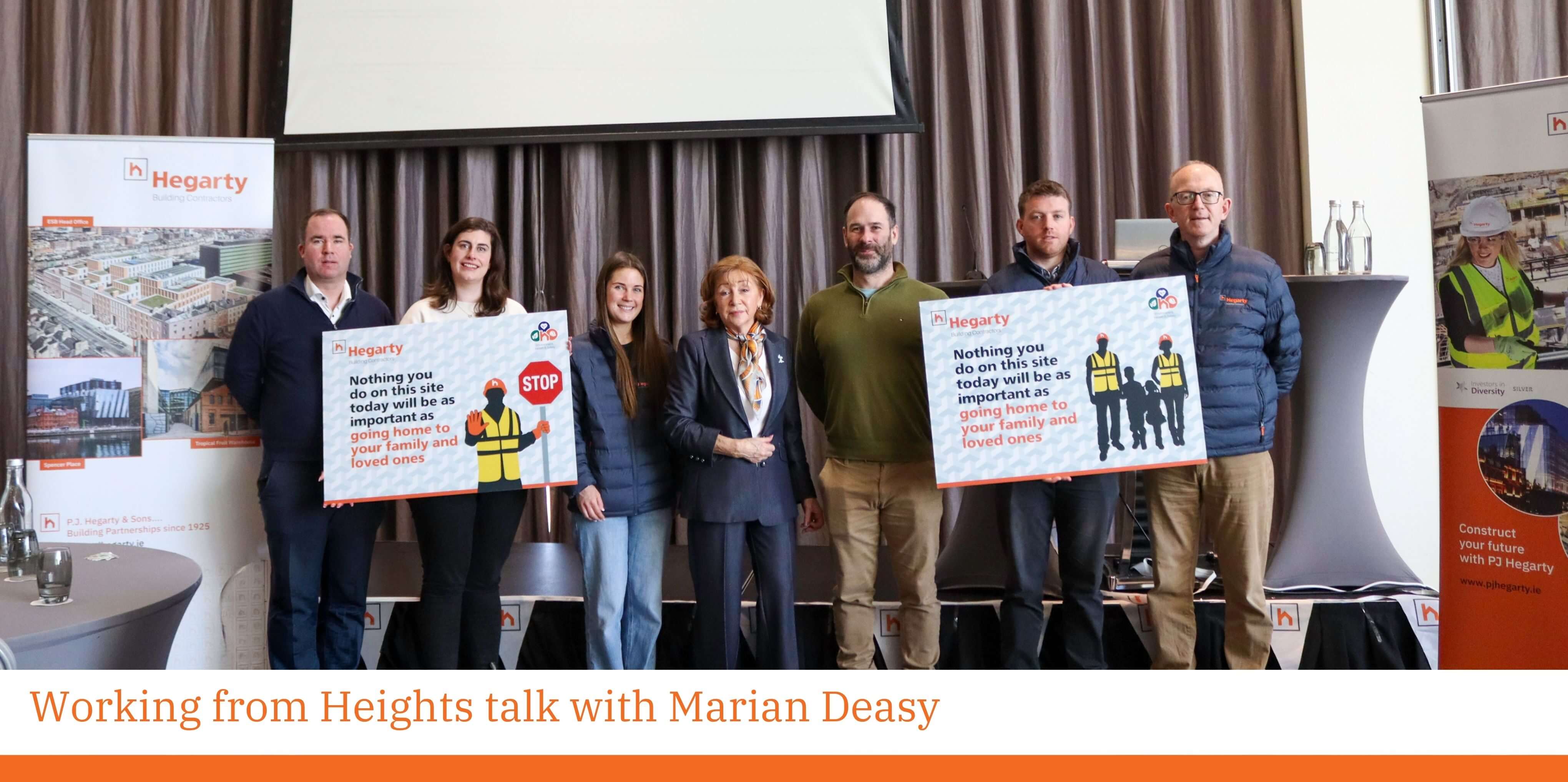 Working From Heights Talk with Marian Deasy