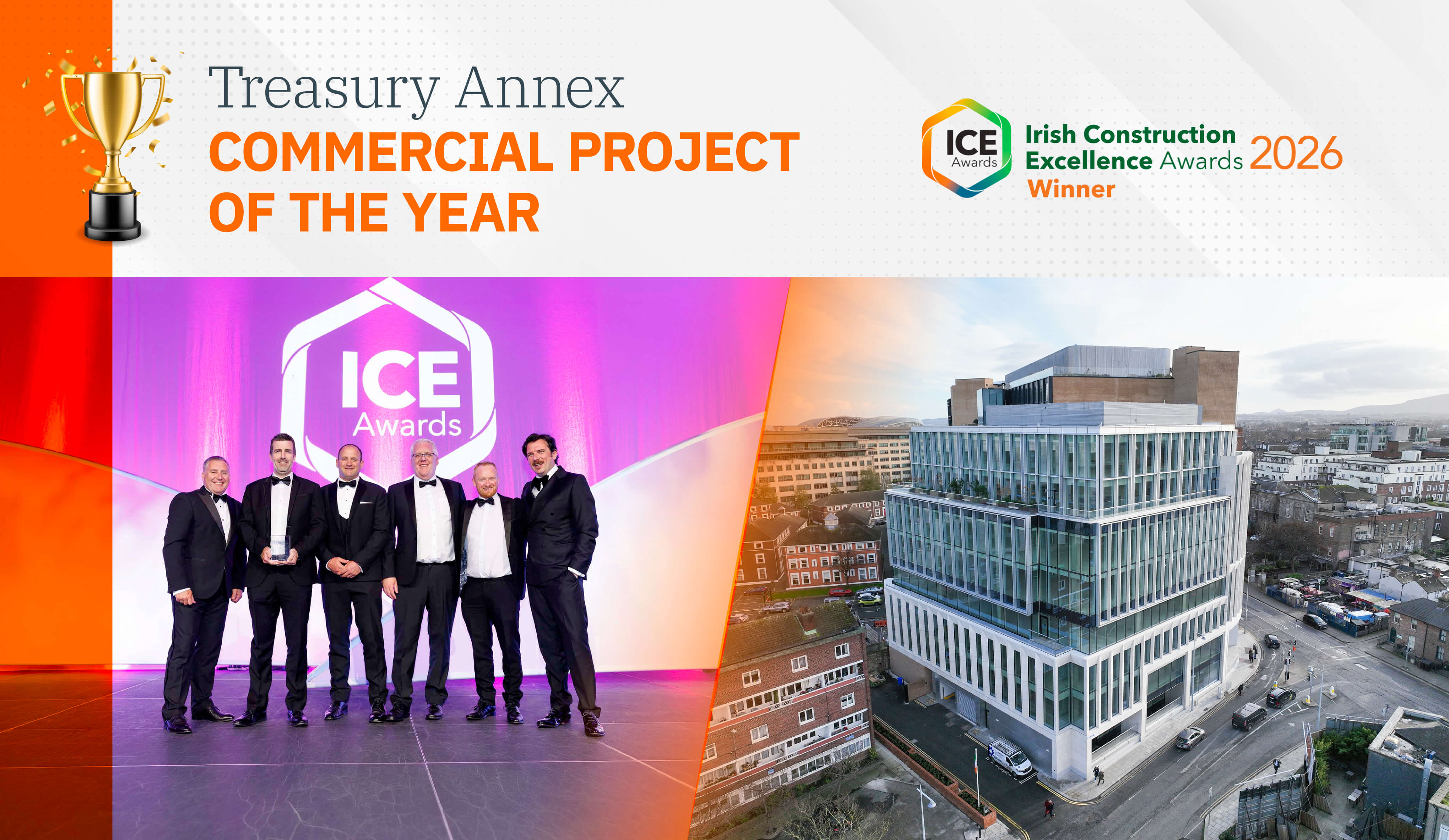 Treasury Annex Named Commercial Project of the Year at the 2026 ICE Awards