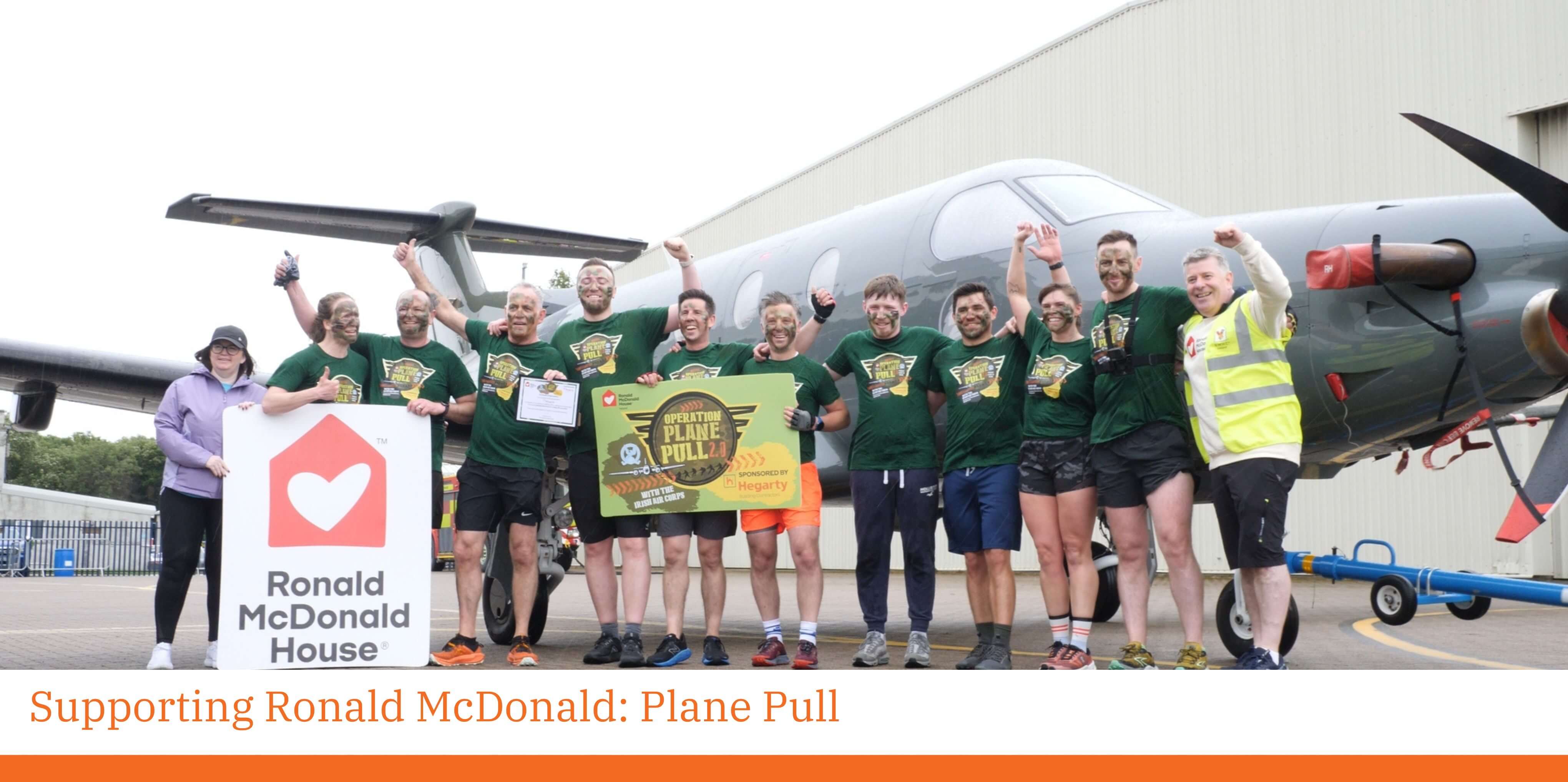 Ronald McDonald Plane Pull