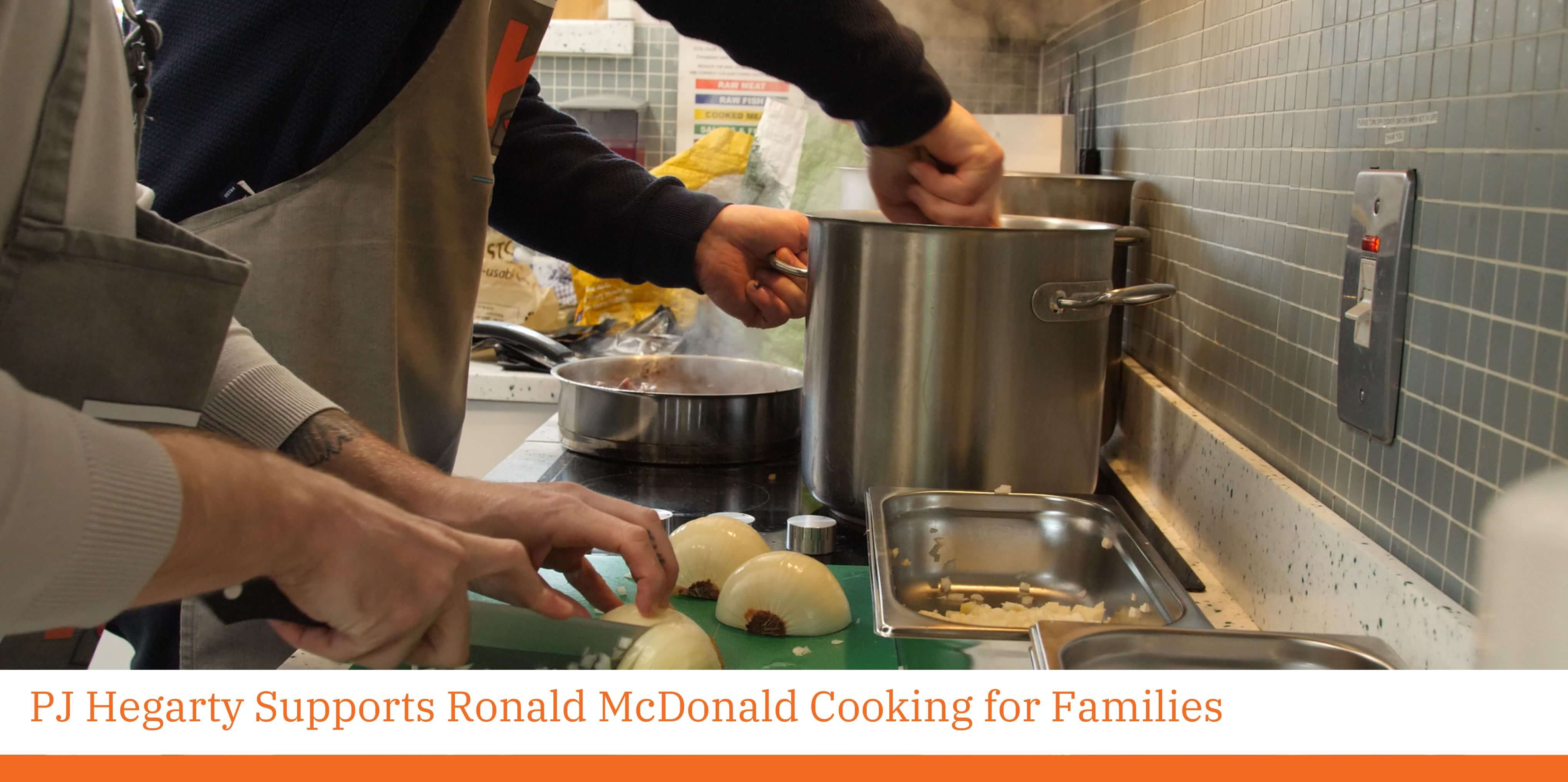 Ronald McDonald Cooking for Families